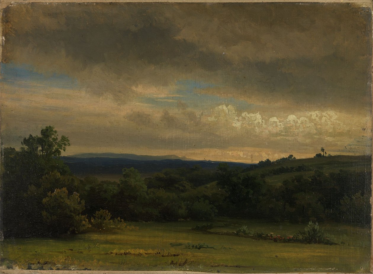 Krajinářská studie od Werner Holmberg