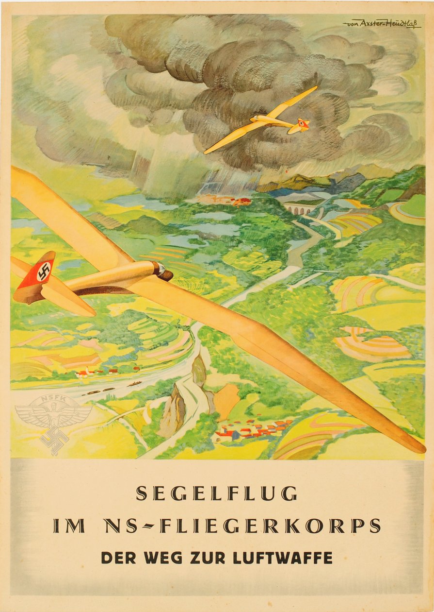National Socialist Flyers Corps – cesta k Luftwaffe, počátek 40. let. od Werner von Axster Heudtlass