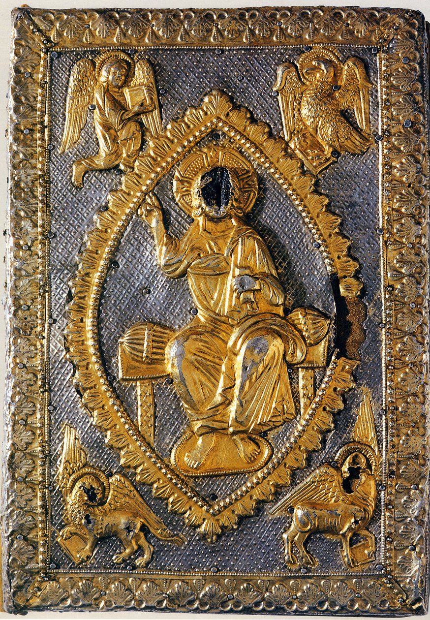 Kniha evangelií Matyldy z Canossa, 11. století od West European Applied Art