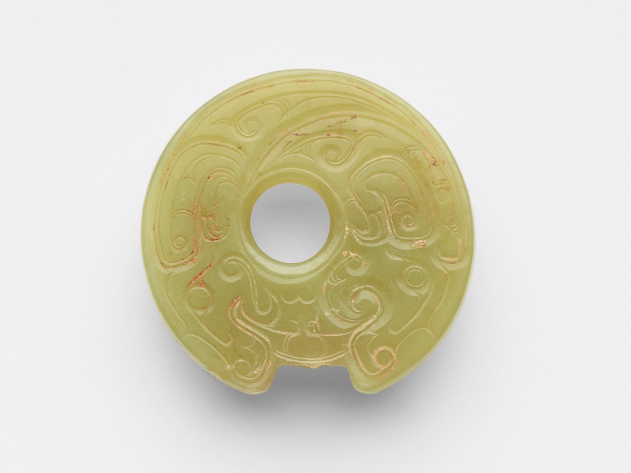Přívěšek od Western Zhou Dynasty Chinese School