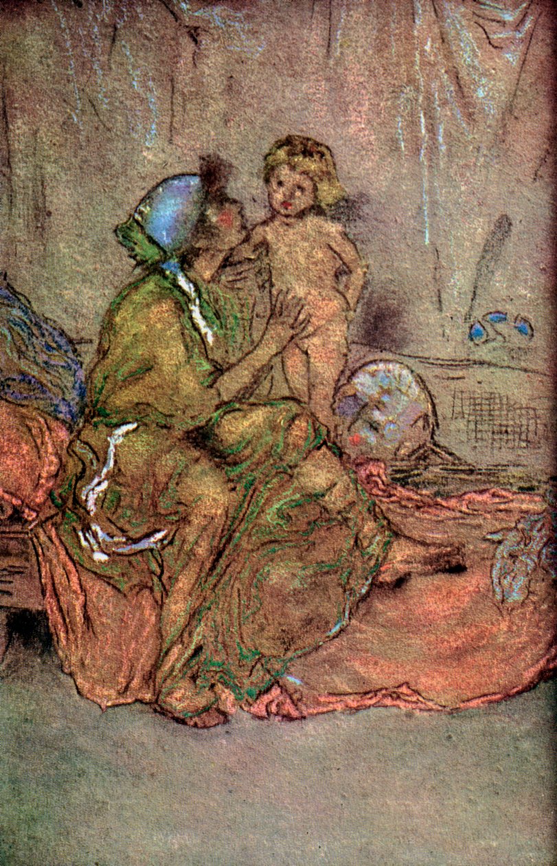 "Matka a dítě", 1925. od Whistler