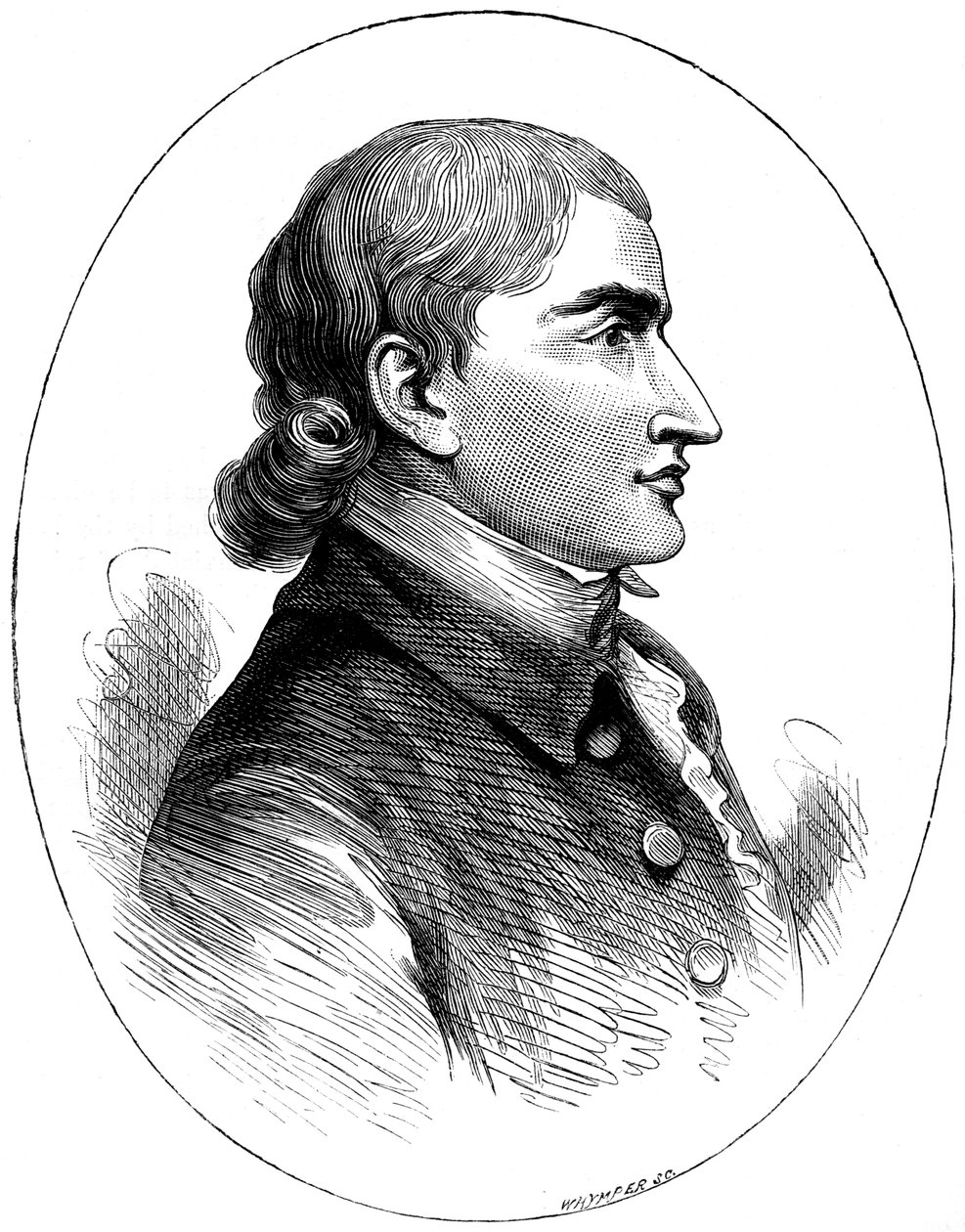 John Jay, americký státník, z tisku vydaného v roce 1783, c1880. od Whymper