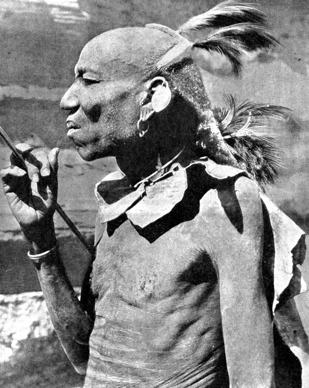 Kmen Turkana, Keňa, Afrika, 1936. od Wide World Photos