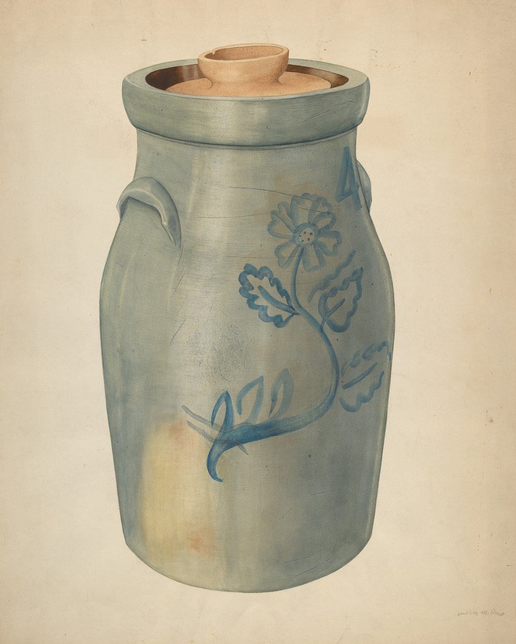 Kameninová másla, c. 1938. od Wilbur M Rice