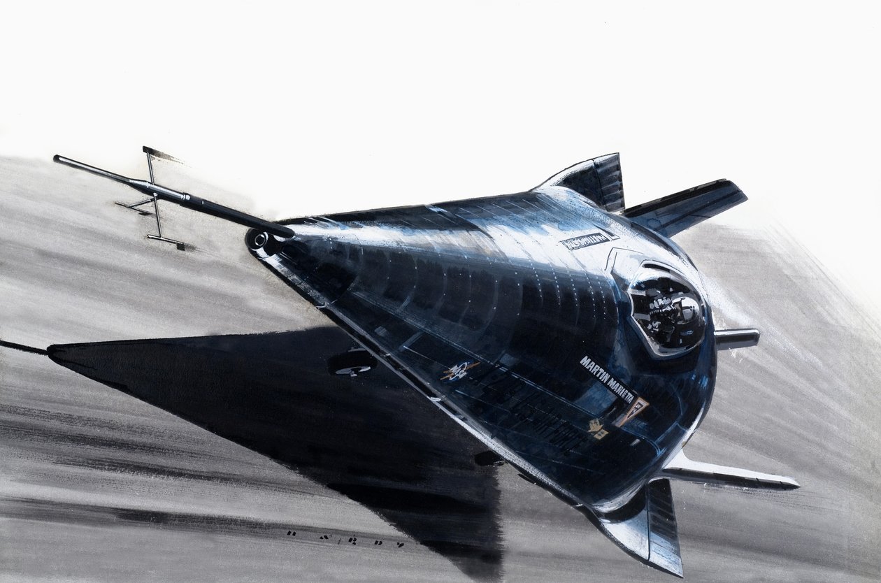 Martin-Marietta X-24 od Wilf (20th century) Hardy