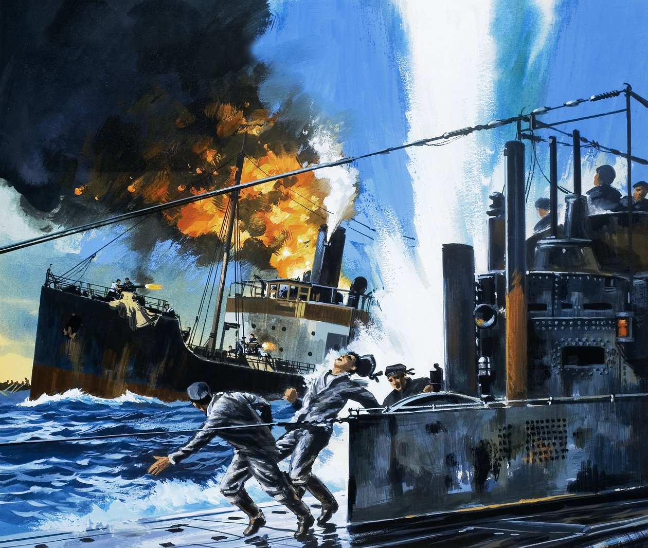 Muži a stroje: Q-Ships od Wilf (20th century) Hardy