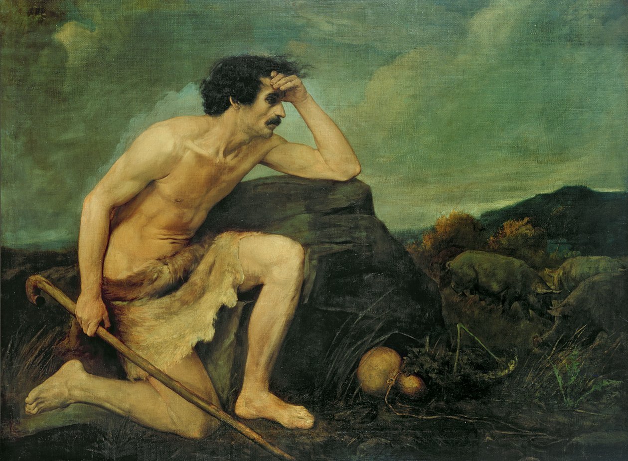 Marnotratný syn, 1891 od Wilfred Thompson