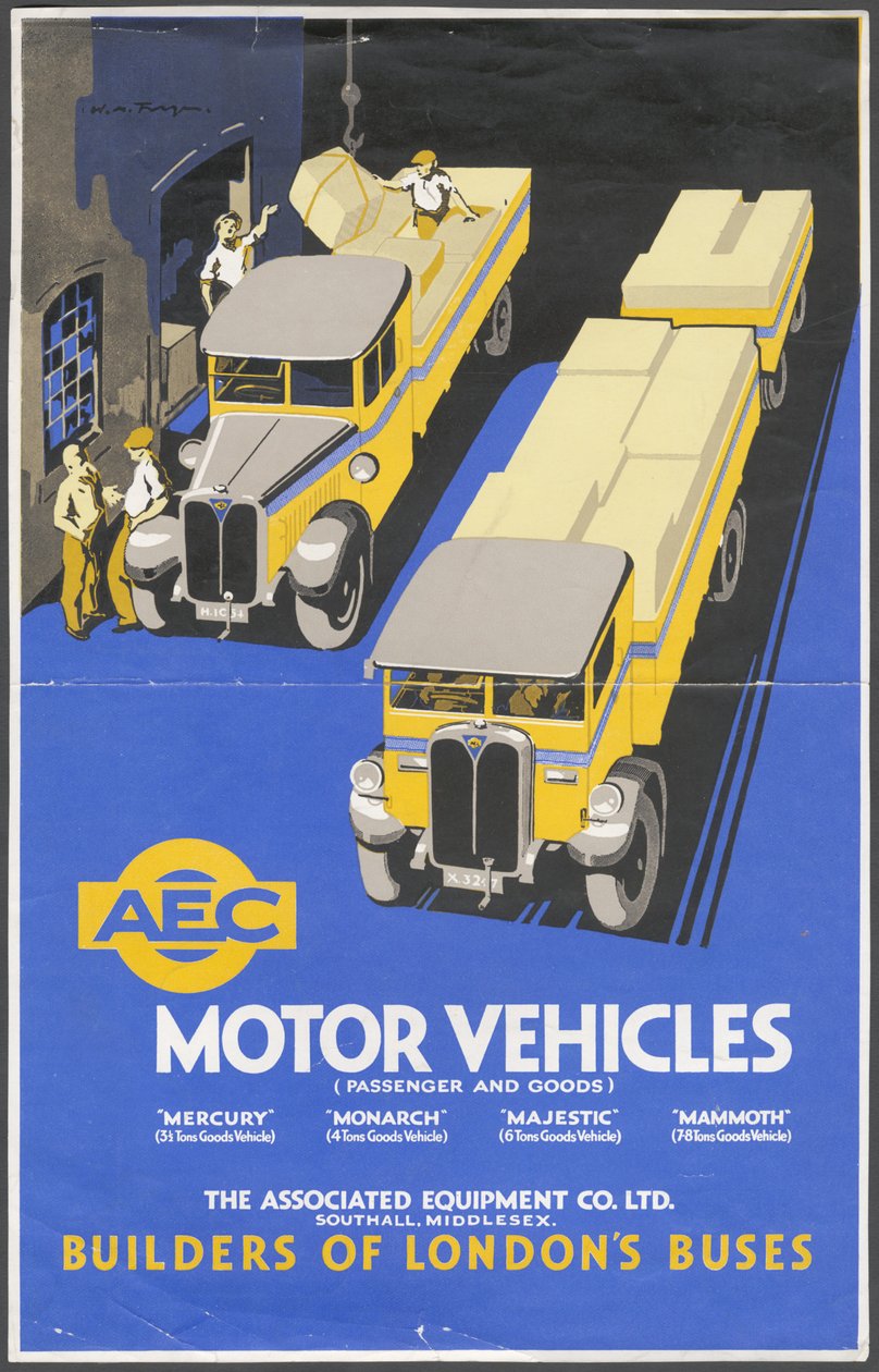 AEC Motoring engineering, 50. léta 20. století od Wilfred Fryer
