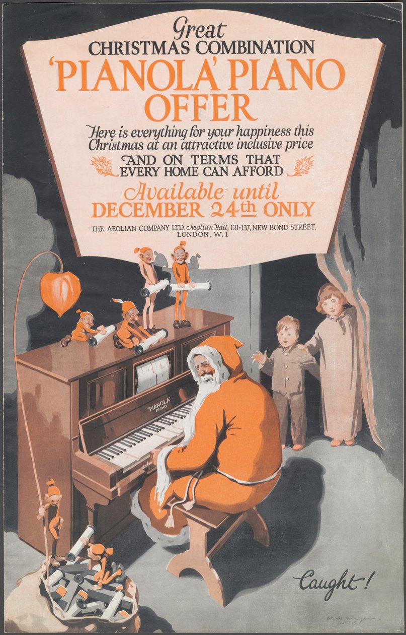 Piana Aeolian Company, 20. léta 20. století od Wilfred Fryer