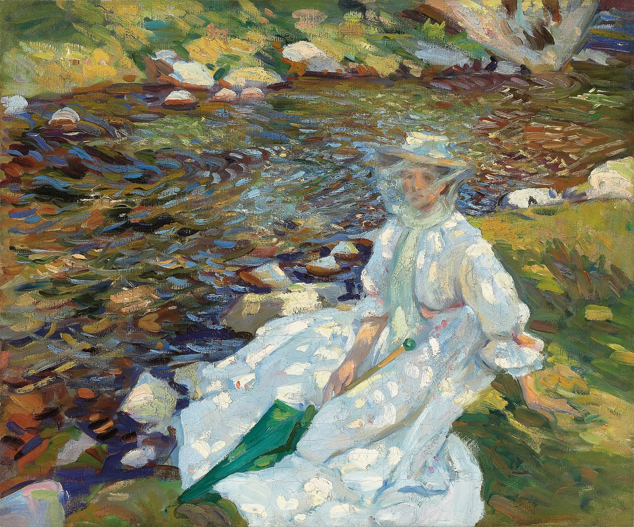 Jane Emmet de Glen u potoka, Val d