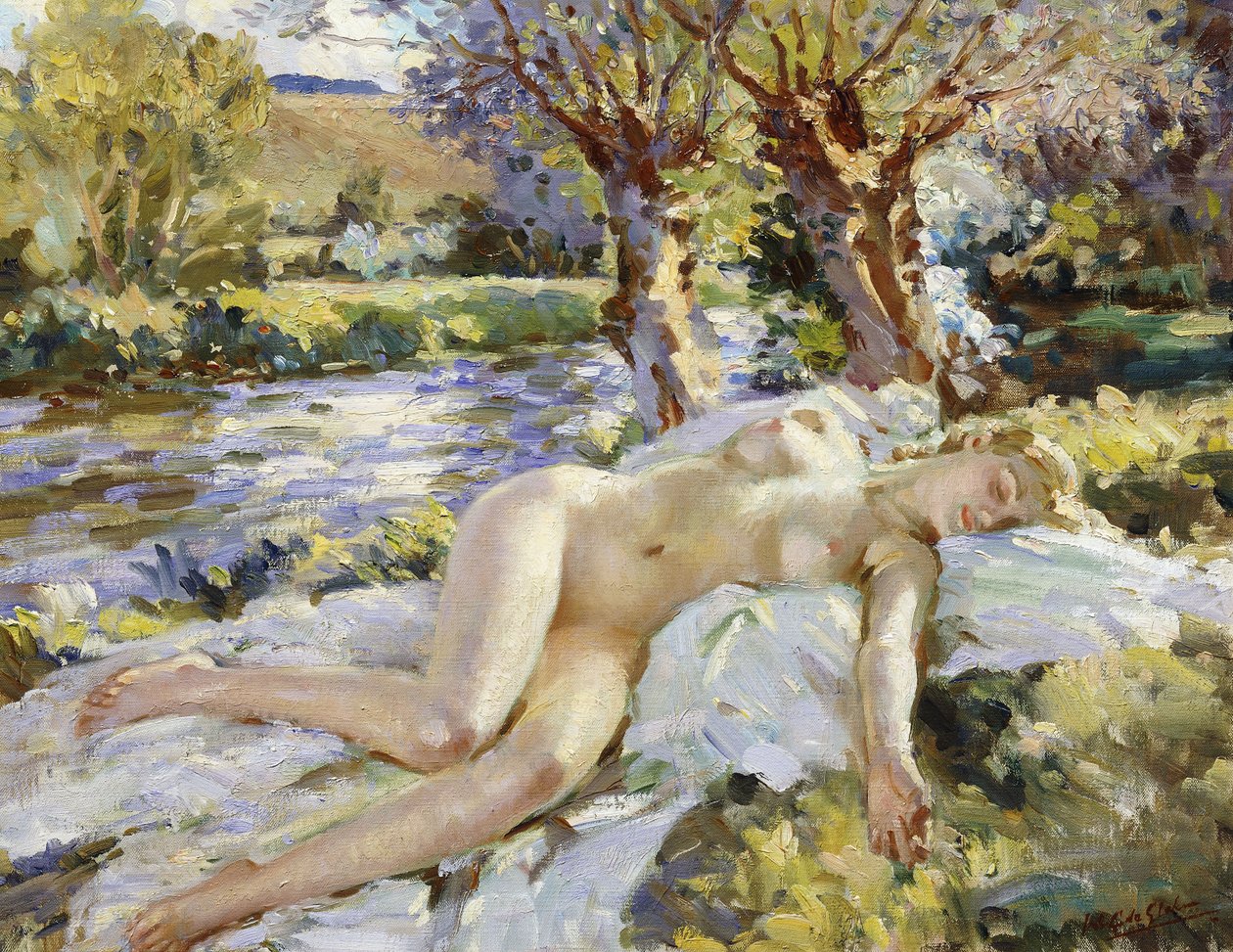 Léto na Avonu od Wilfred Gabriel de Glehn
