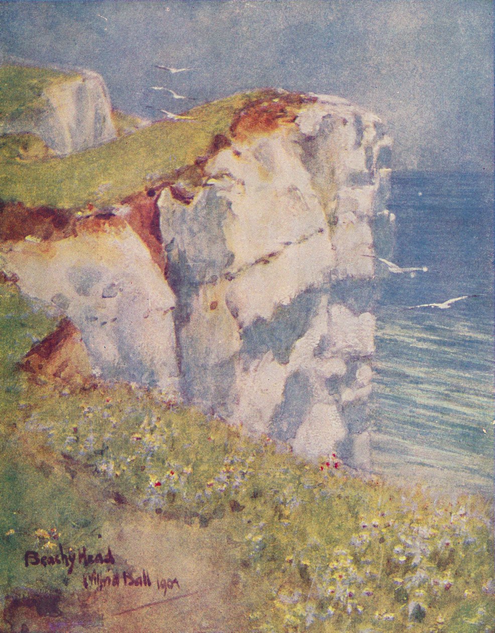 Beachy Head, 1910 od Wilfrid Williams Ball