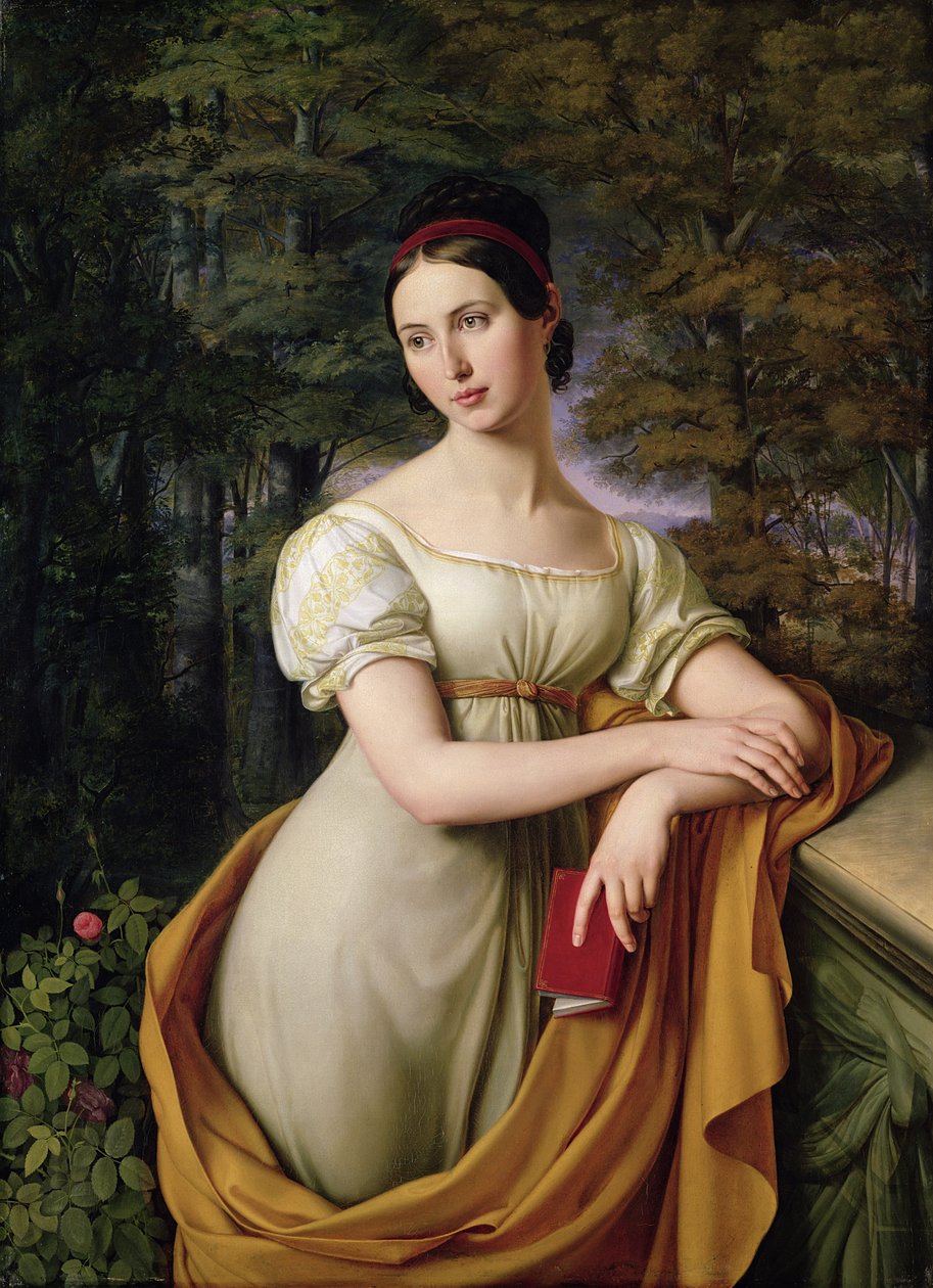 Agnes Rauch (1804-81), 1825 od Friedrich Wilhelm von Schadow