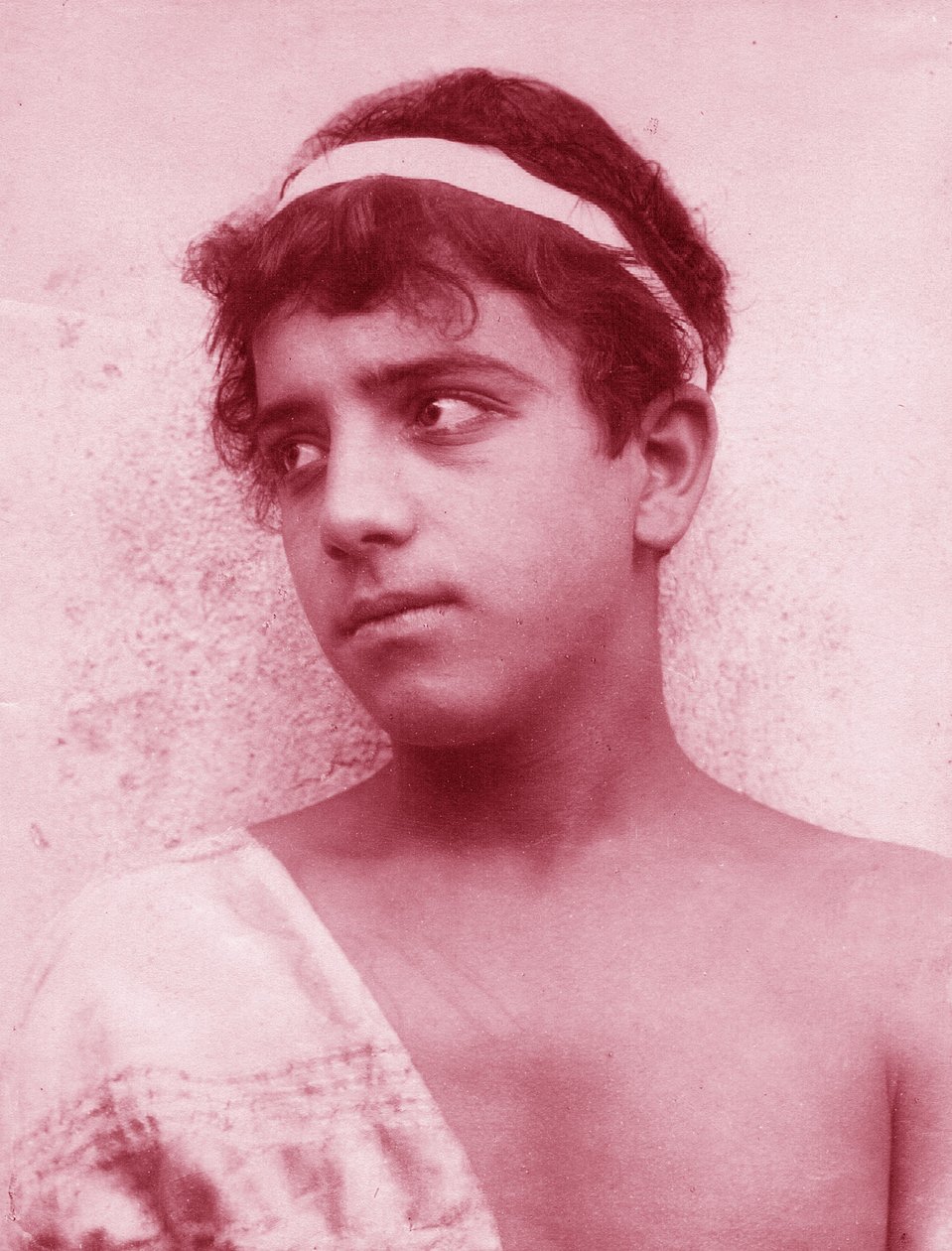 Portrét sicilského chlapce, kolem roku 1897 od Baron Wilhelm von Gloeden