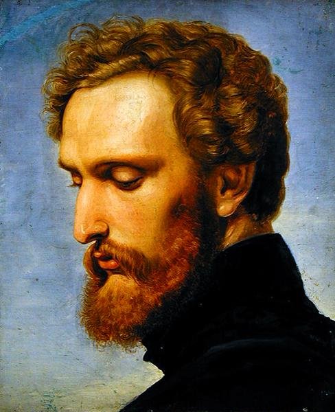 Portrét Heinricha Heinleina (1803-1885) od Wilhelm von Kaulbach