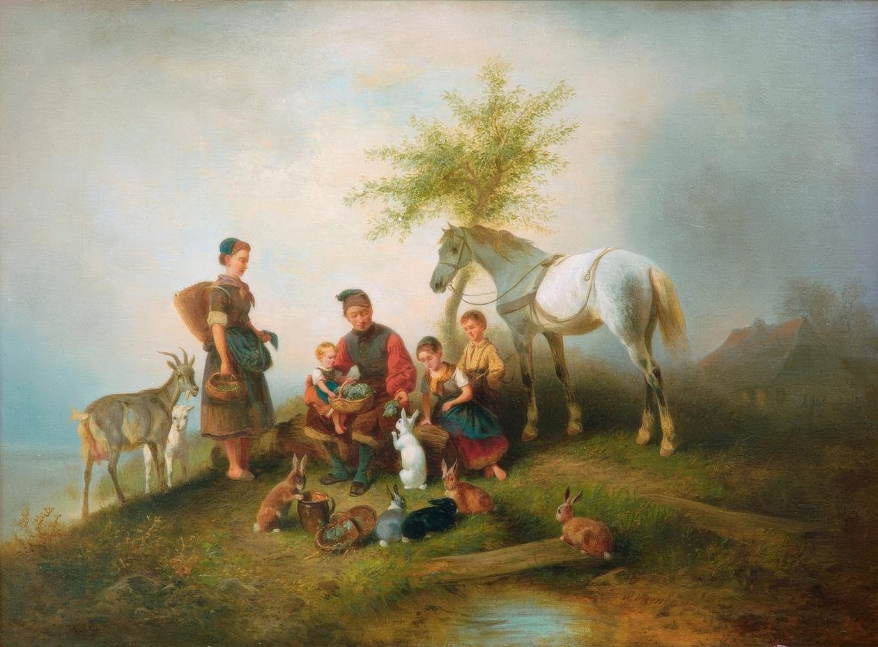 Doba krmení od Wilhelm Alexander Meyerheim