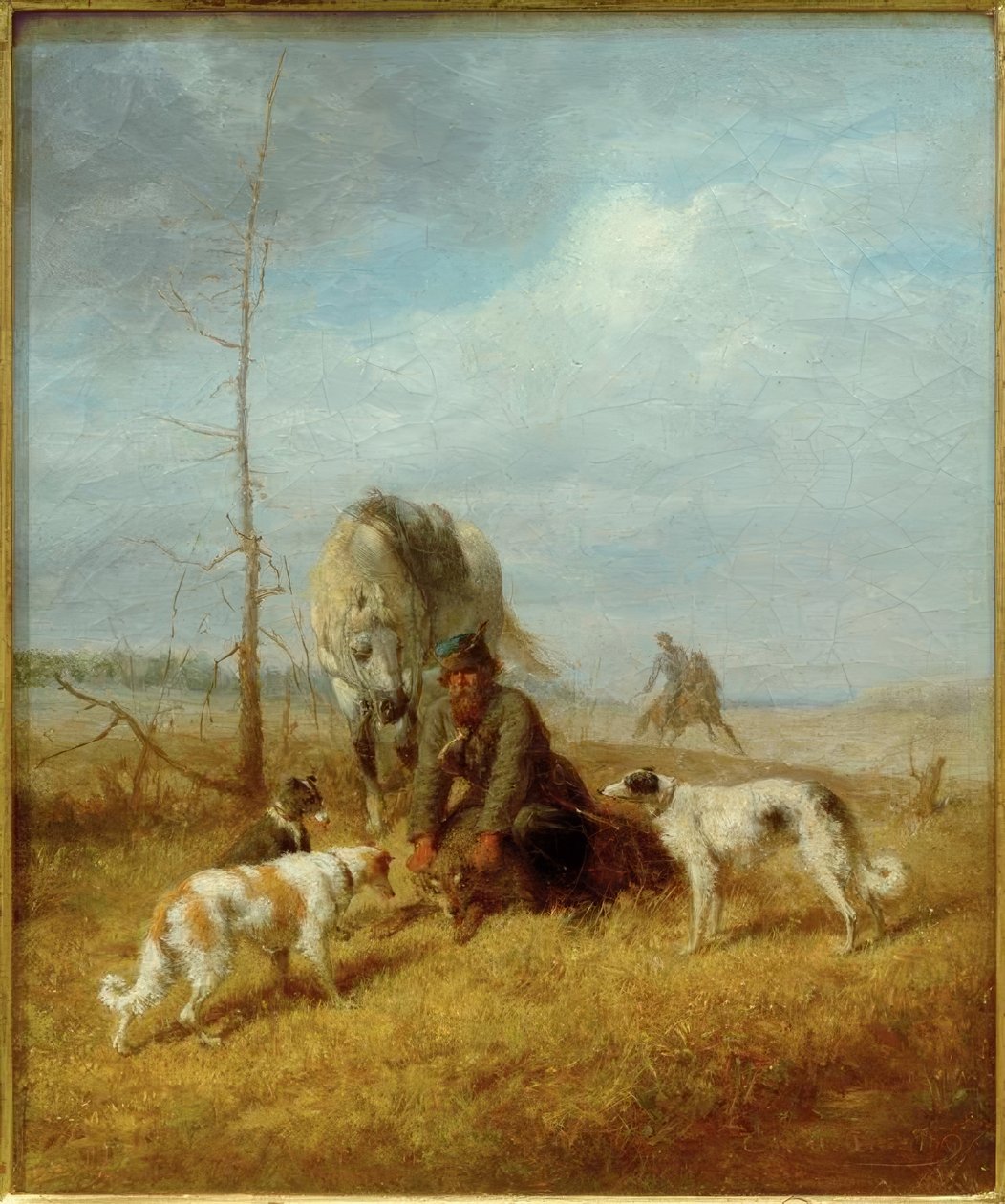 Lov vlků v létě od Wilhelm Amandus Beer
