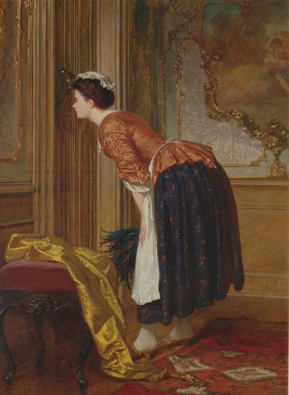 Zvědavá služebná od Wilhelm Amberg