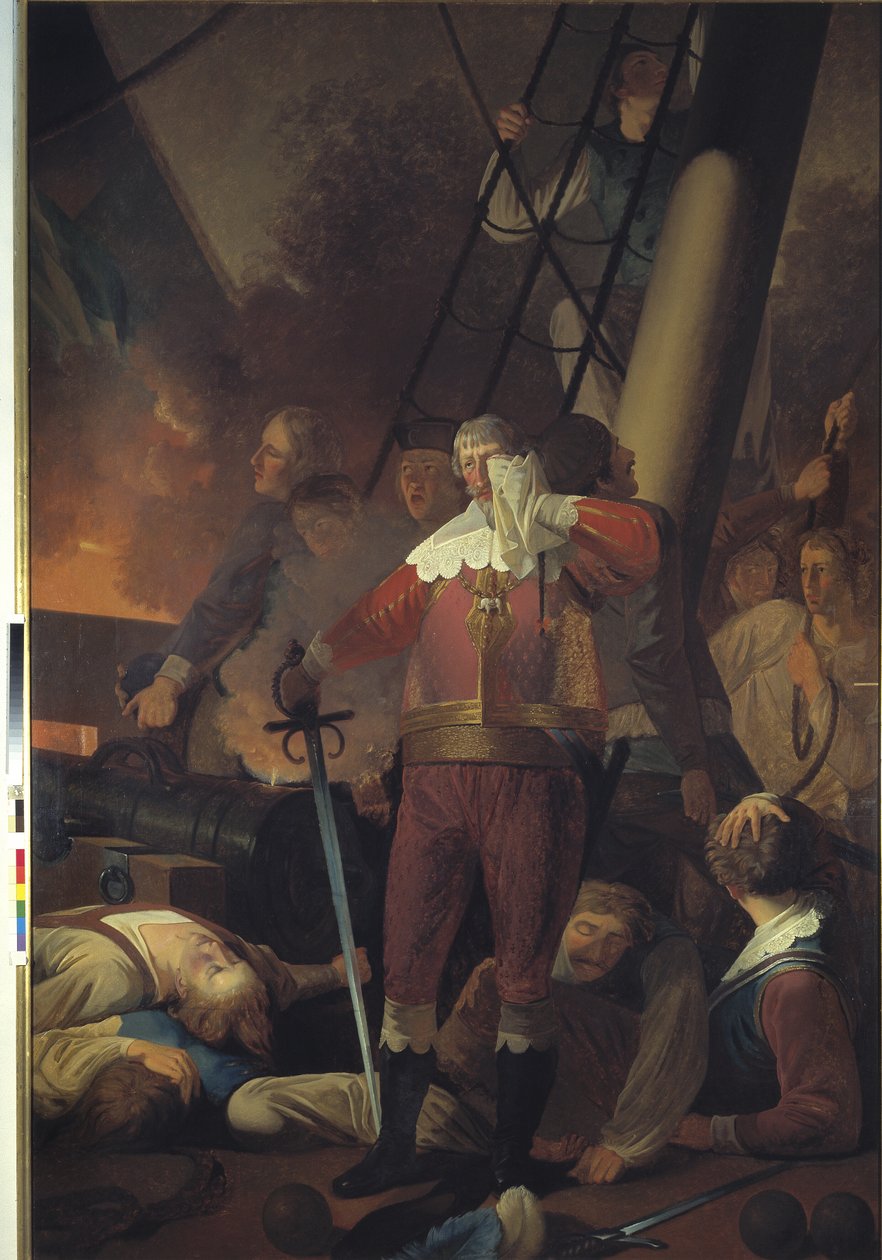 Christian IV o „Trojici“ v bitvě u Koldberger Heide 1644 od Wilhelm Bendz