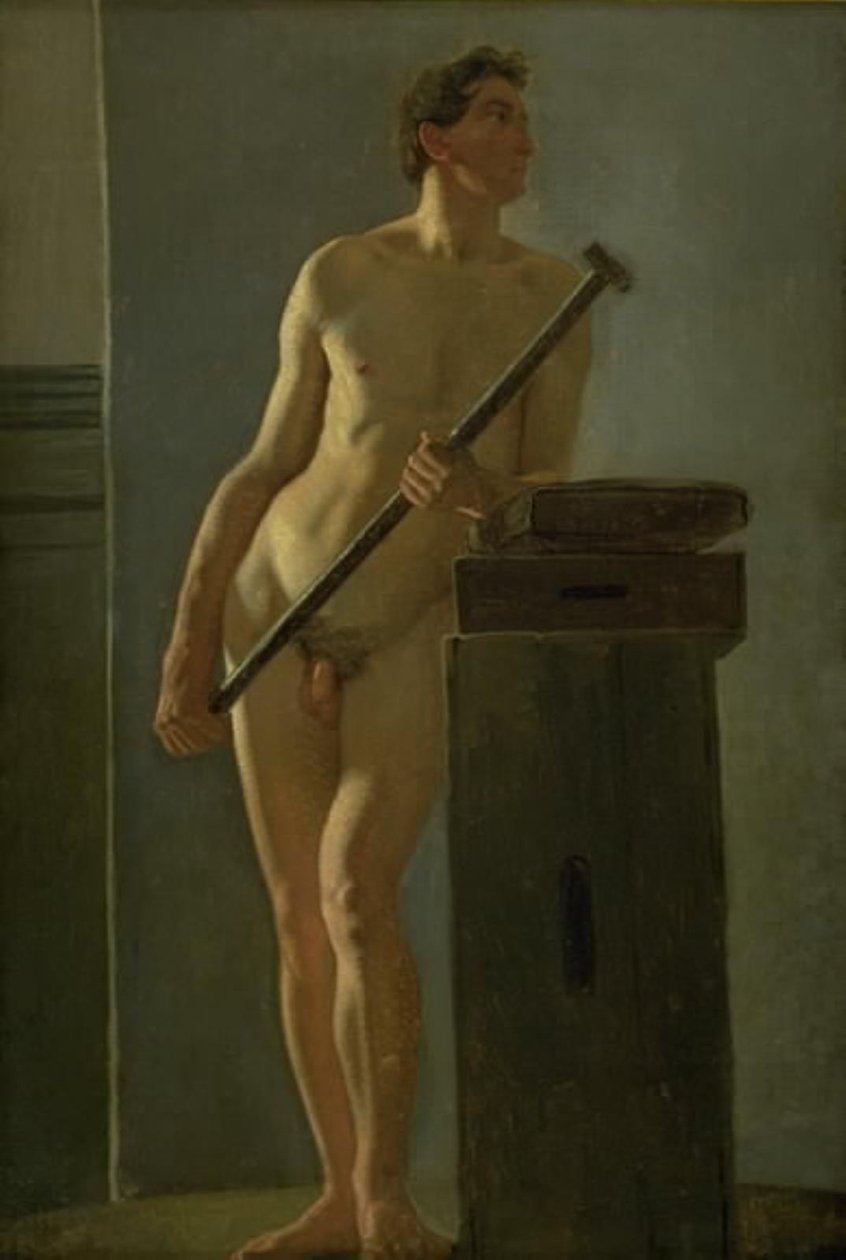 Mužský model od Wilhelm Bendz