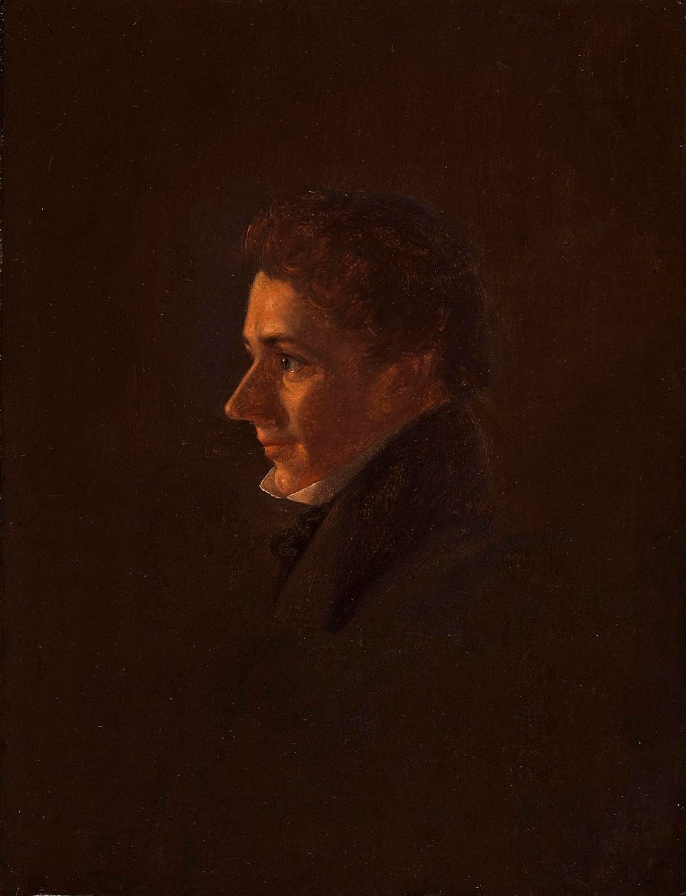 Portrét Christiana Morgensterna od Wilhelm Bendz