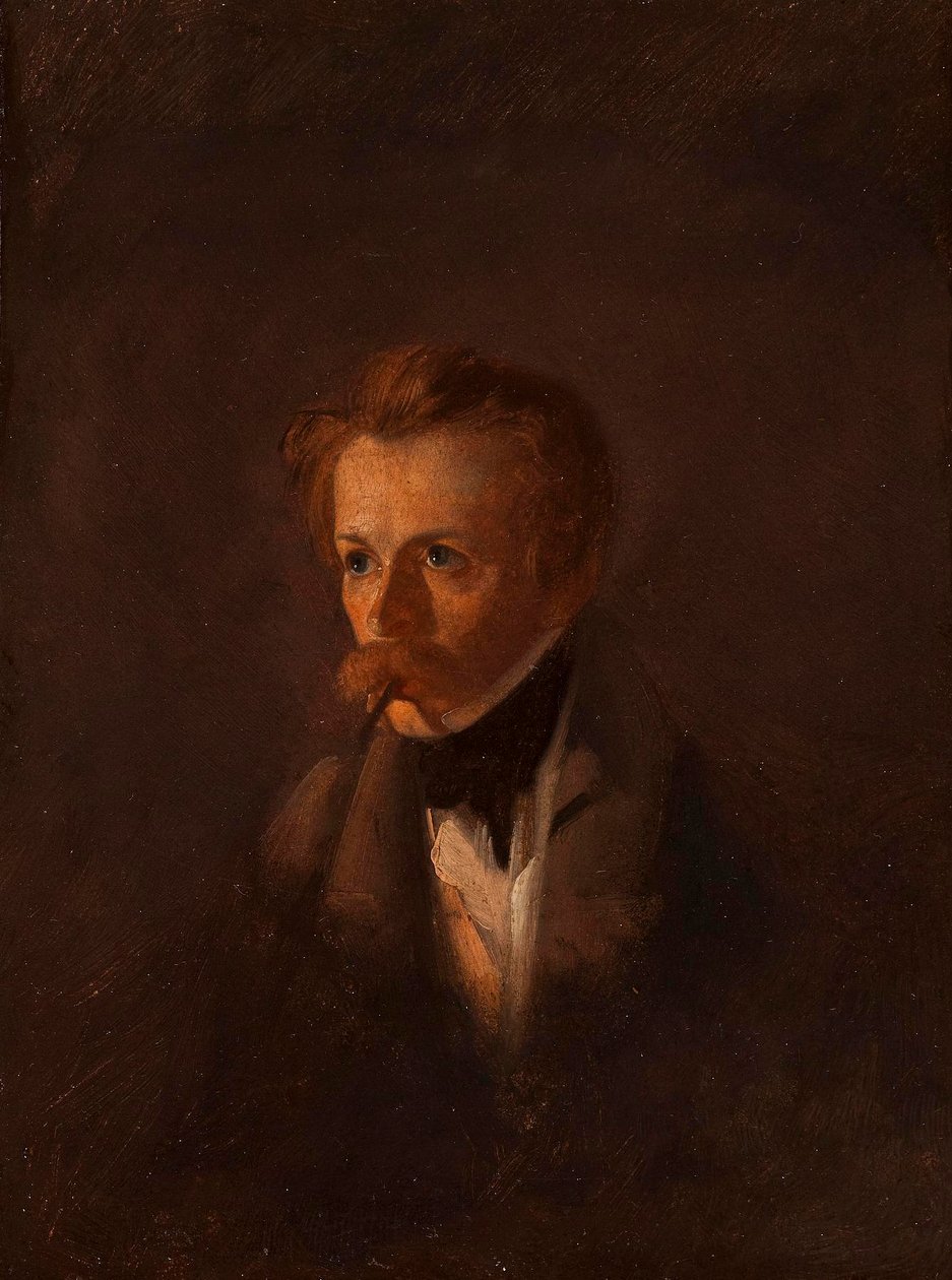 Portrét Daniela Fohra od Wilhelm Bendz