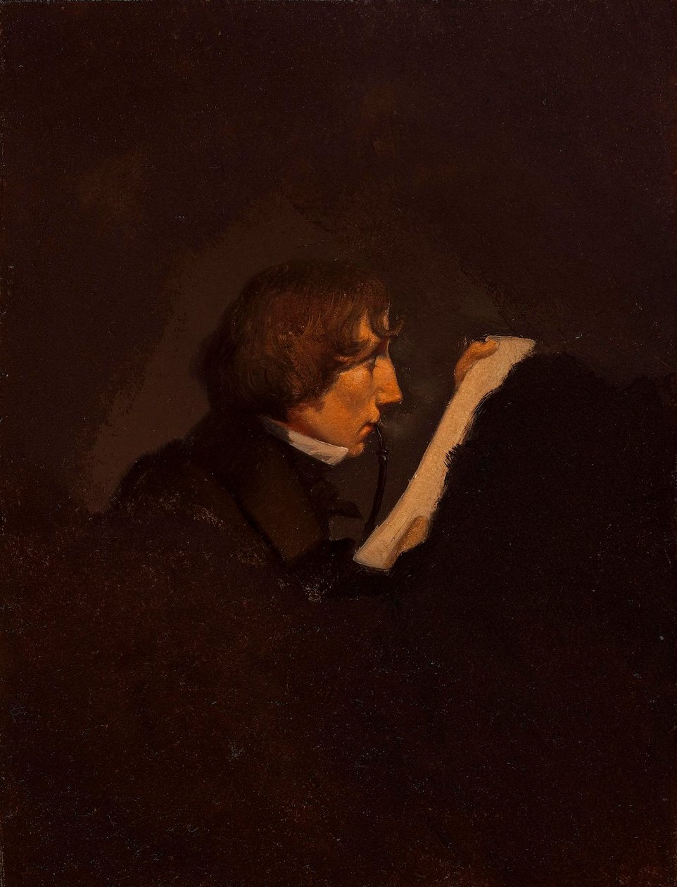 Portrét Heinricha Croly od Wilhelm Bendz