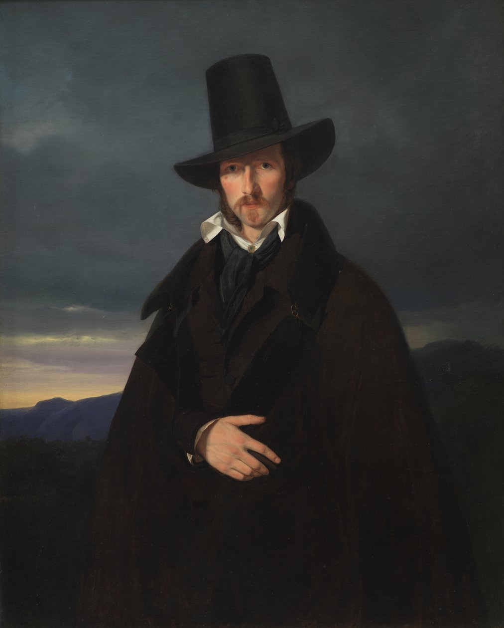 Portrét německého malíře Wilhelma von Kaulbach od Wilhelm Bendz