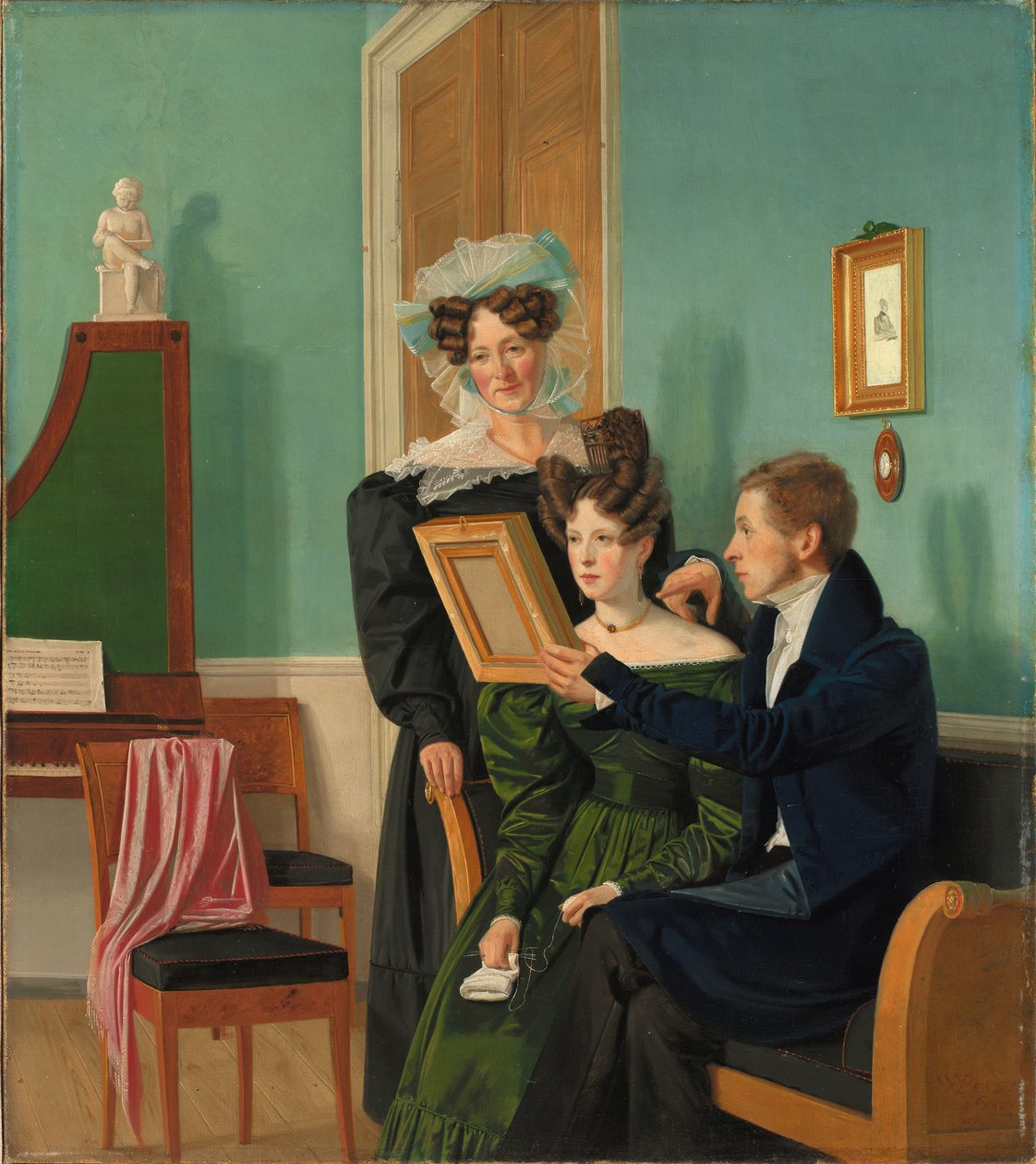 Rodina Raffenbergů od Wilhelm Bendz