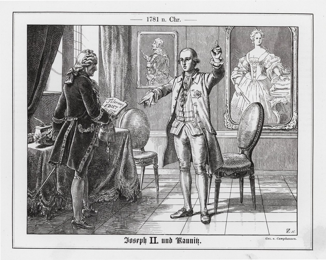  od Wilhelm Camphausen