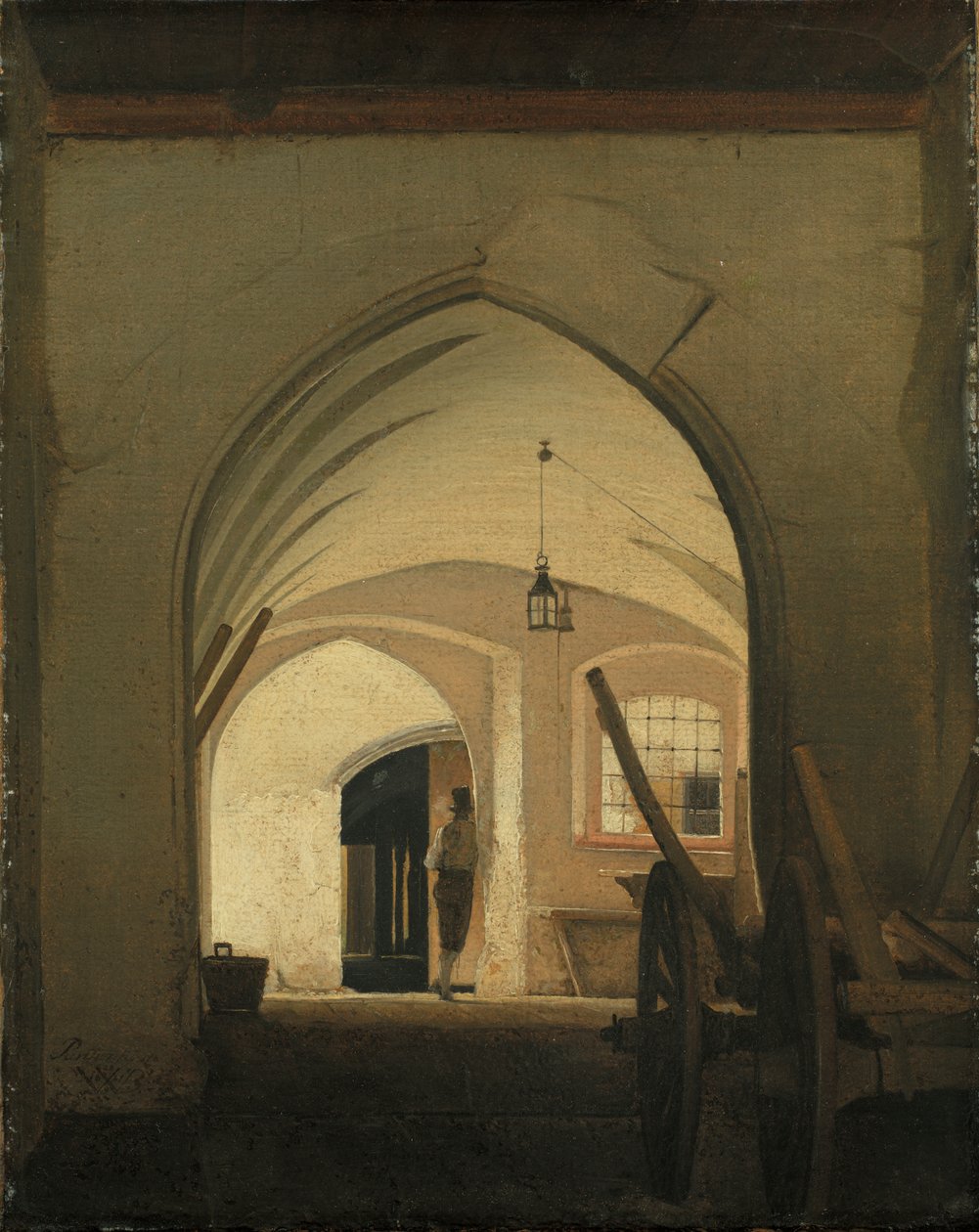 Kočárovna, Partenkirchen od Wilhelm Ferdinand Bendz