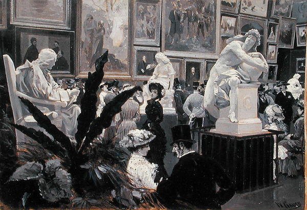 Na vídeňské mezinárodní umělecké výstavě v roce 1882 od Wilhelm Gause