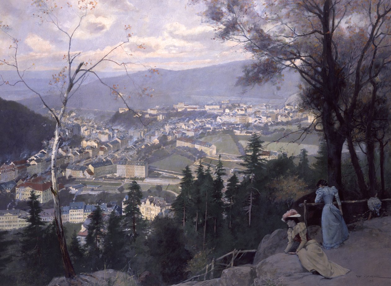 Karlovy Vary od Wilhelm Gause