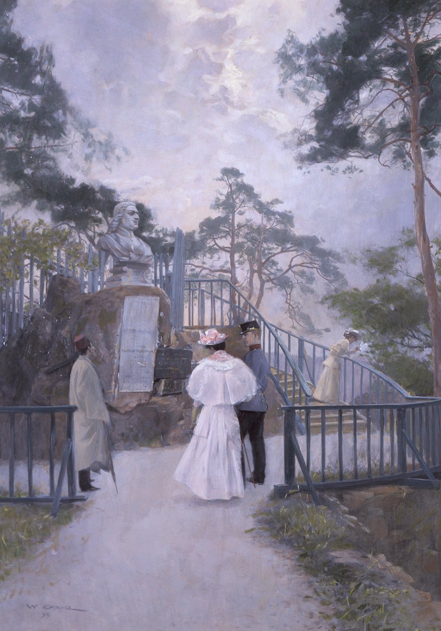 Památník Petra Velikého od Wilhelm Gause