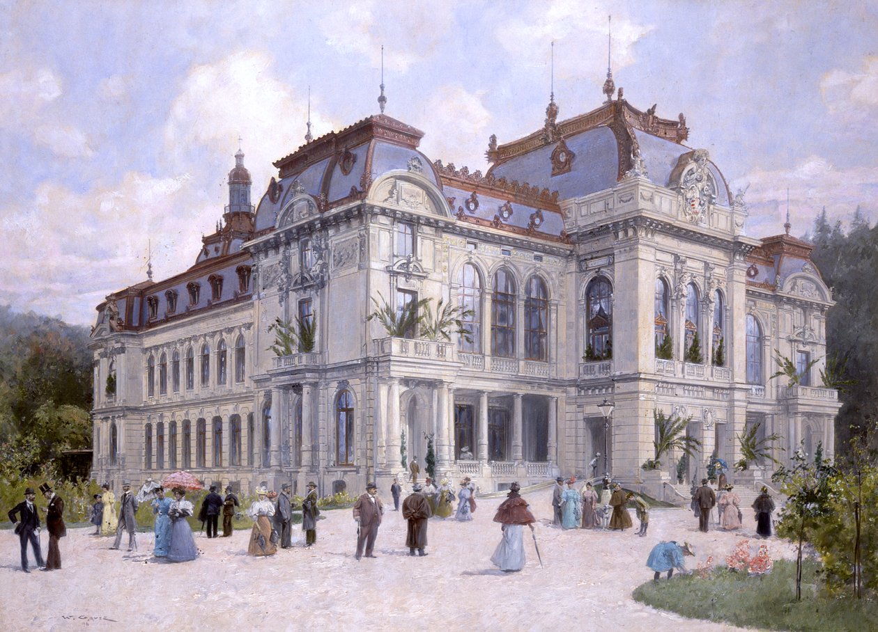 Kaiserbad (Císařské lázně) od Wilhelm Gause