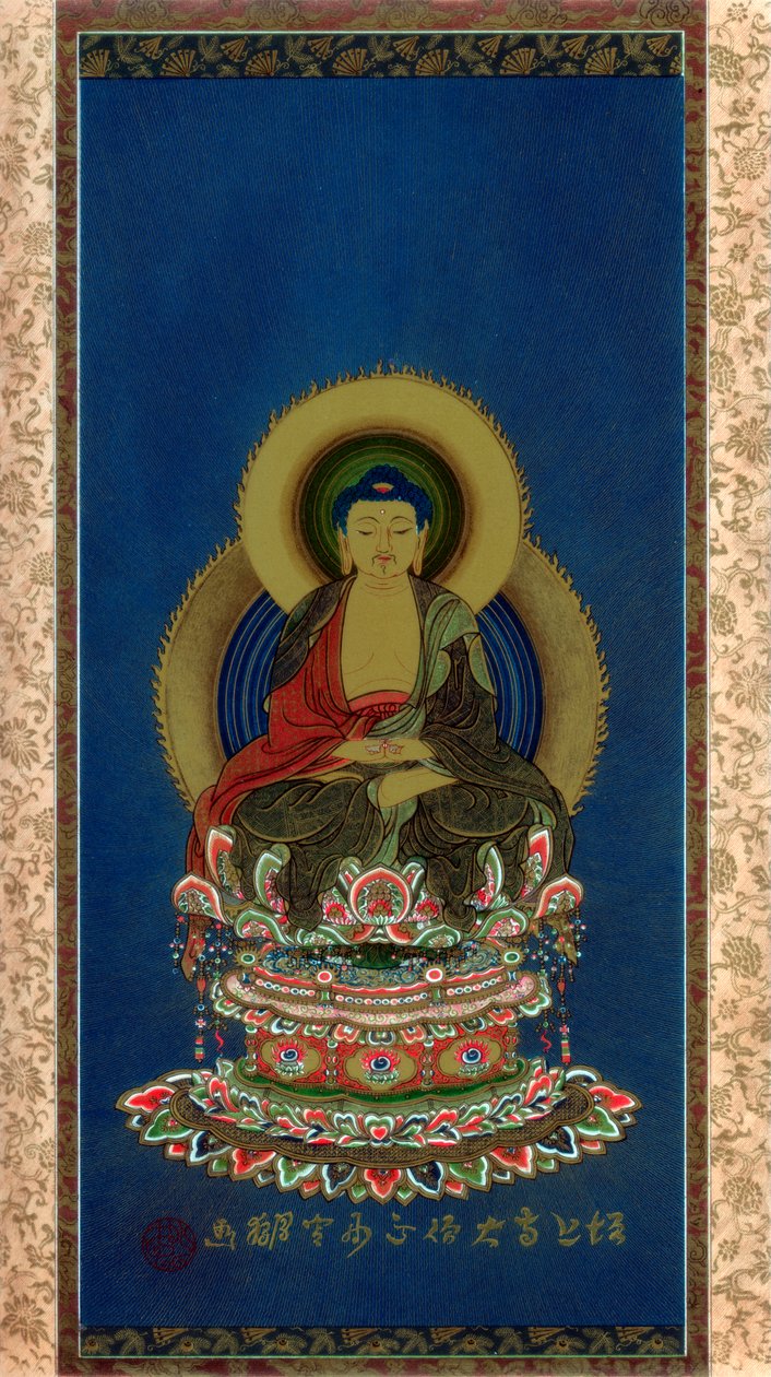 Amitabha, počátek 19. století 1886 od Wilhelm Greve