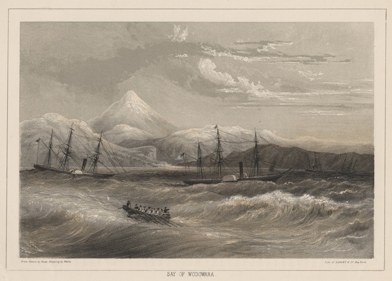 Zátoka Wodowara, 1855 od Wilhelm Joseph Heine