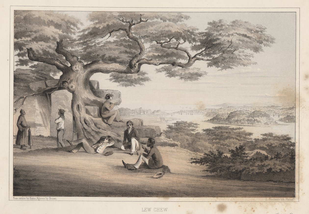 Lew Chew, 1855 od Wilhelm Joseph Heine
