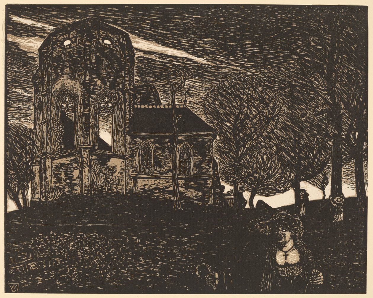 Jarní bouře od Wilhelm Laage