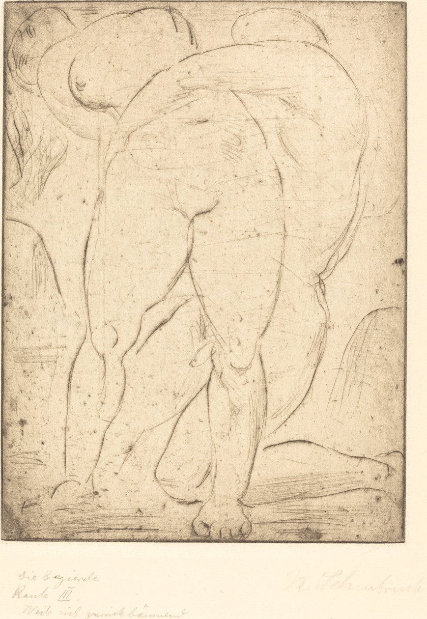 Passion II (Vášeň II) od Wilhelm Lehmbruck