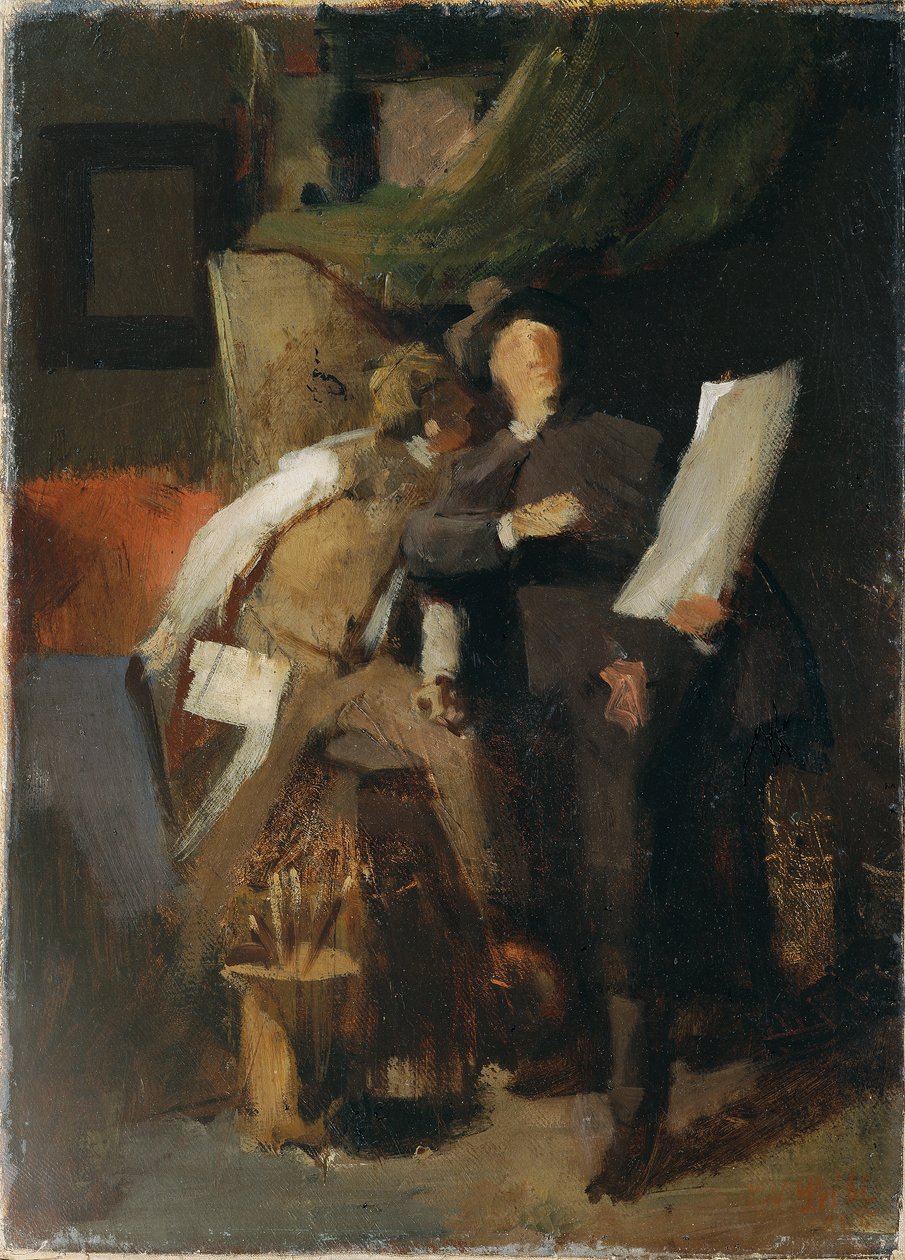 Kritici od Wilhelm Maria Hubertus Leibl