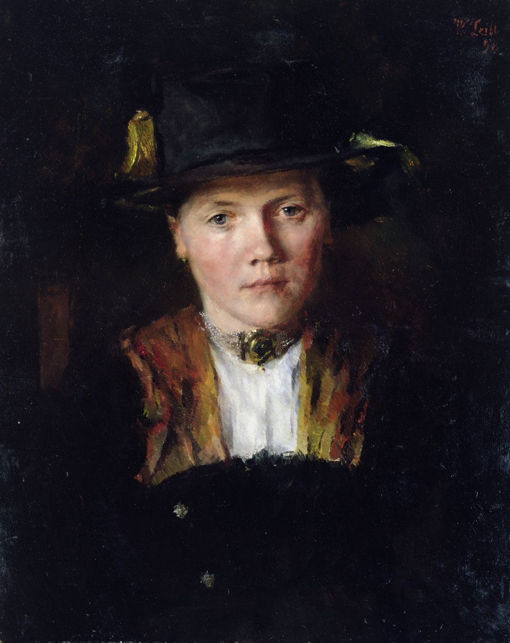 Bavorská dívka, 1897 od Wilhelm Maria Hubertus Leibl
