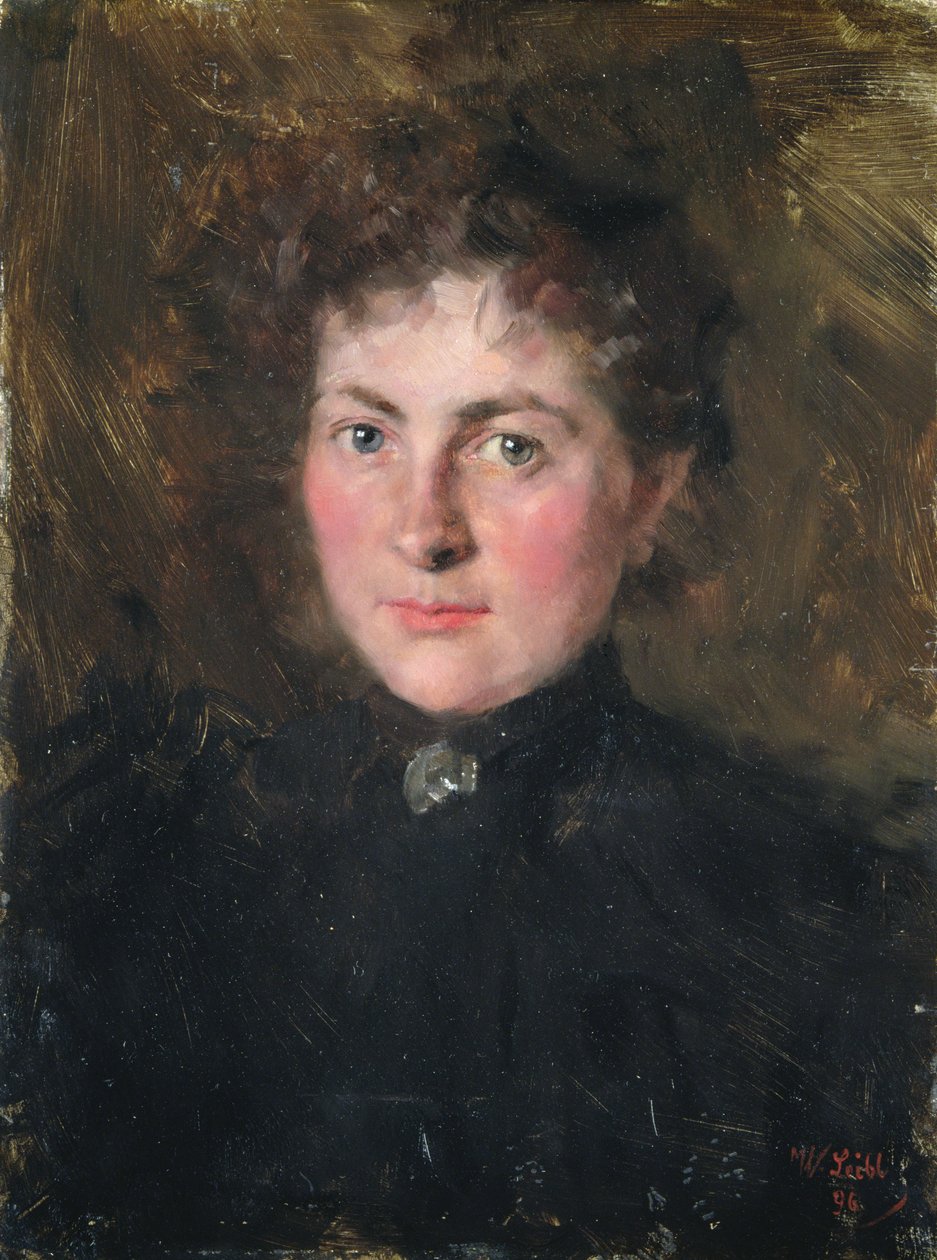 Felicia Kirchdorffer, neteř umělce, 1896 od Wilhelm Maria Hubertus Leibl