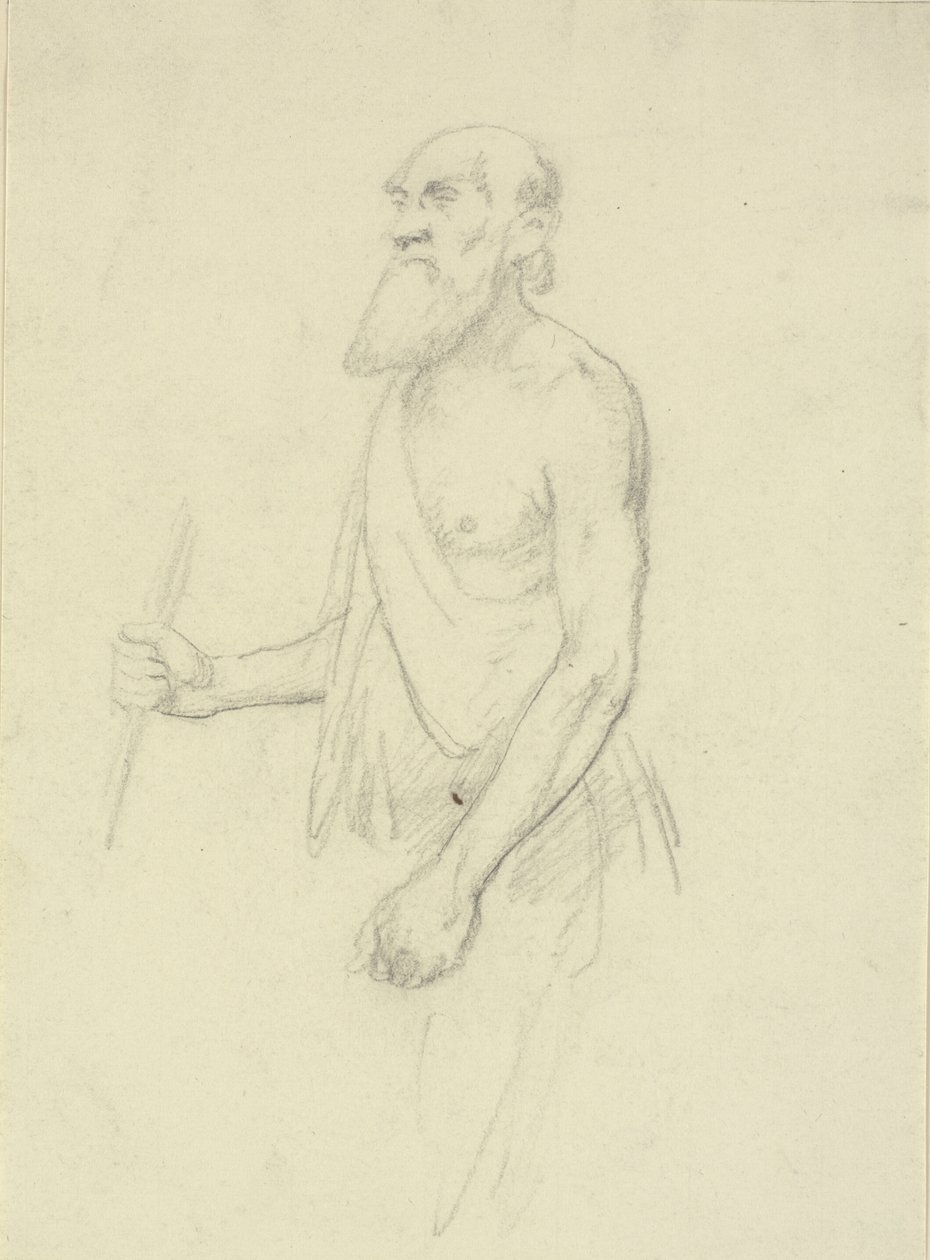 Starý žebrák od Wilhelm Marstrand