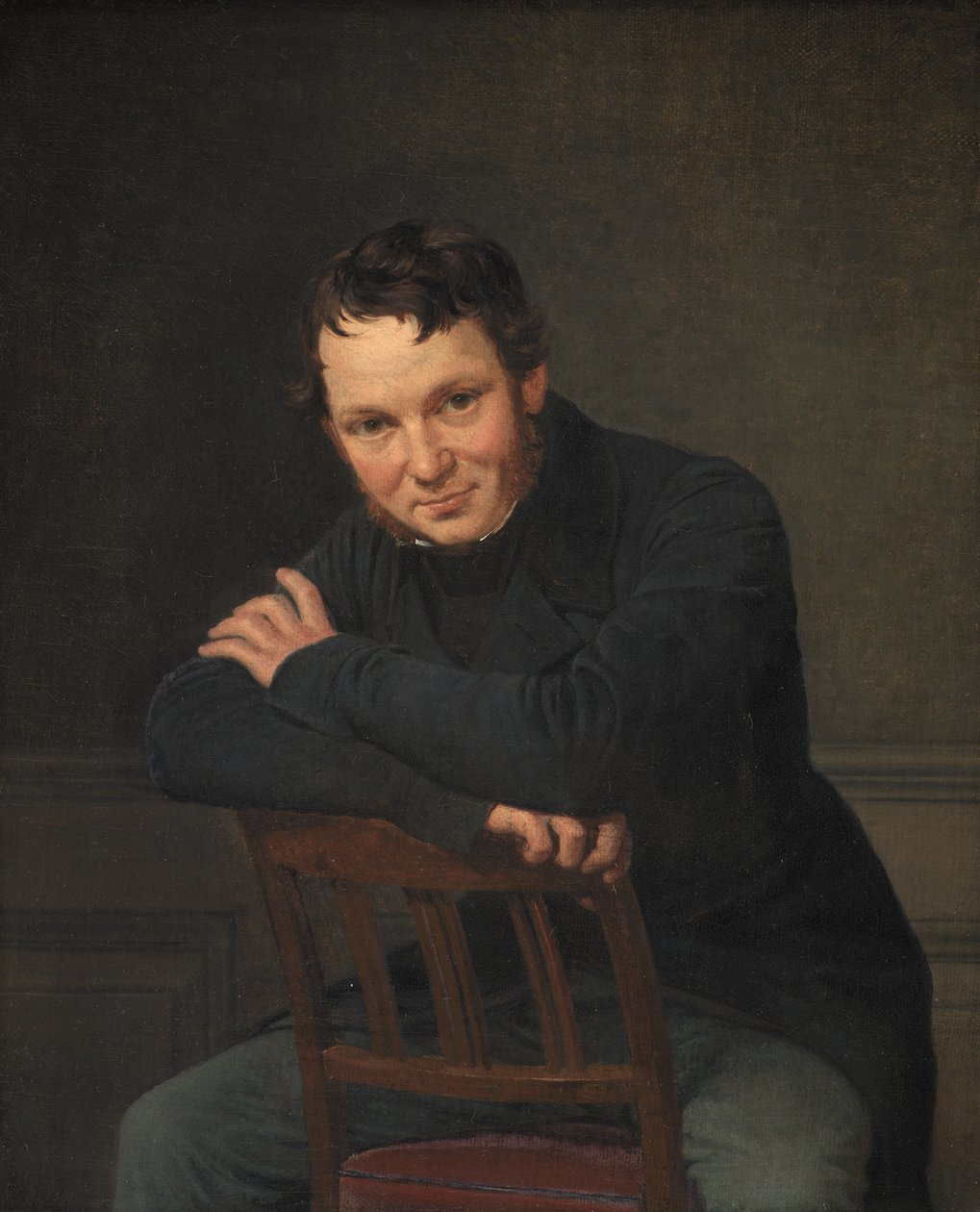 Gottlieb Bindesbøll, dánský architekt od Wilhelm Marstrand