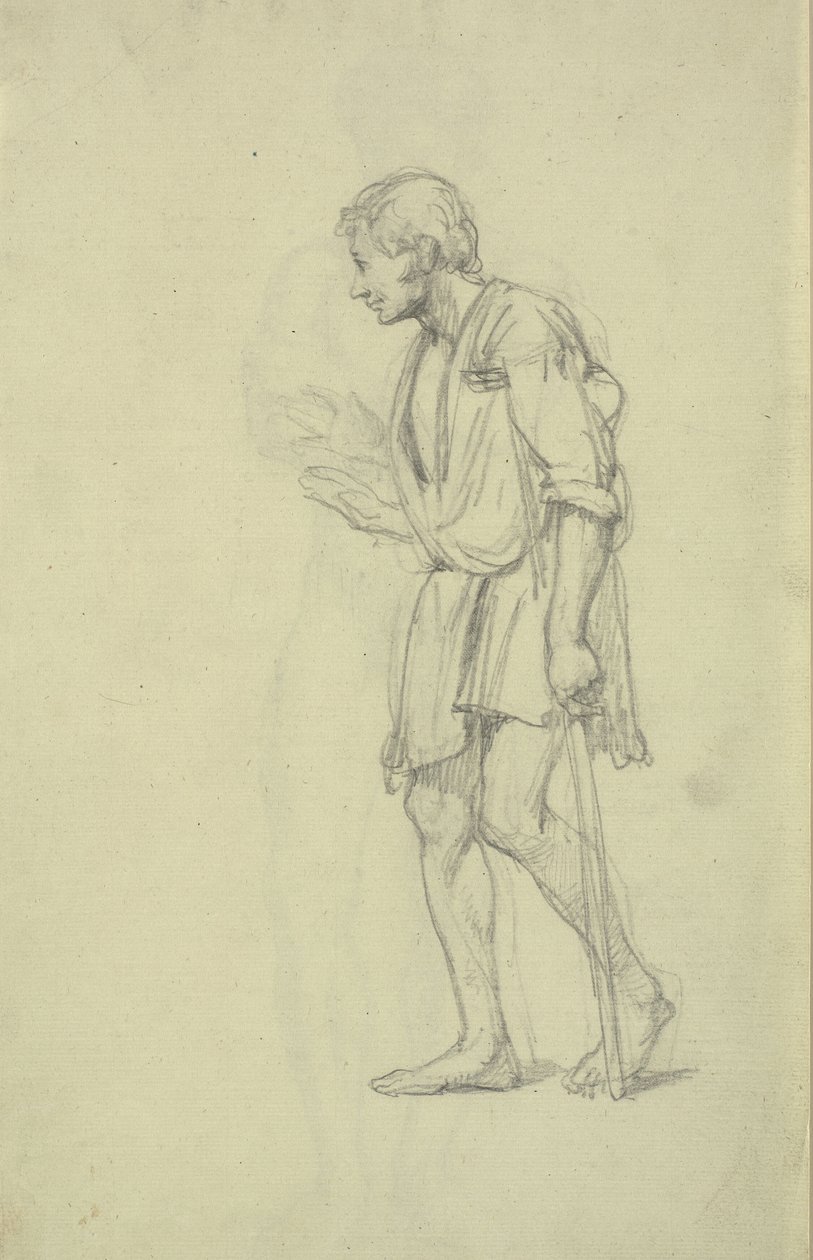 Zmrzačení. Figurové studie od Wilhelm Marstrand
