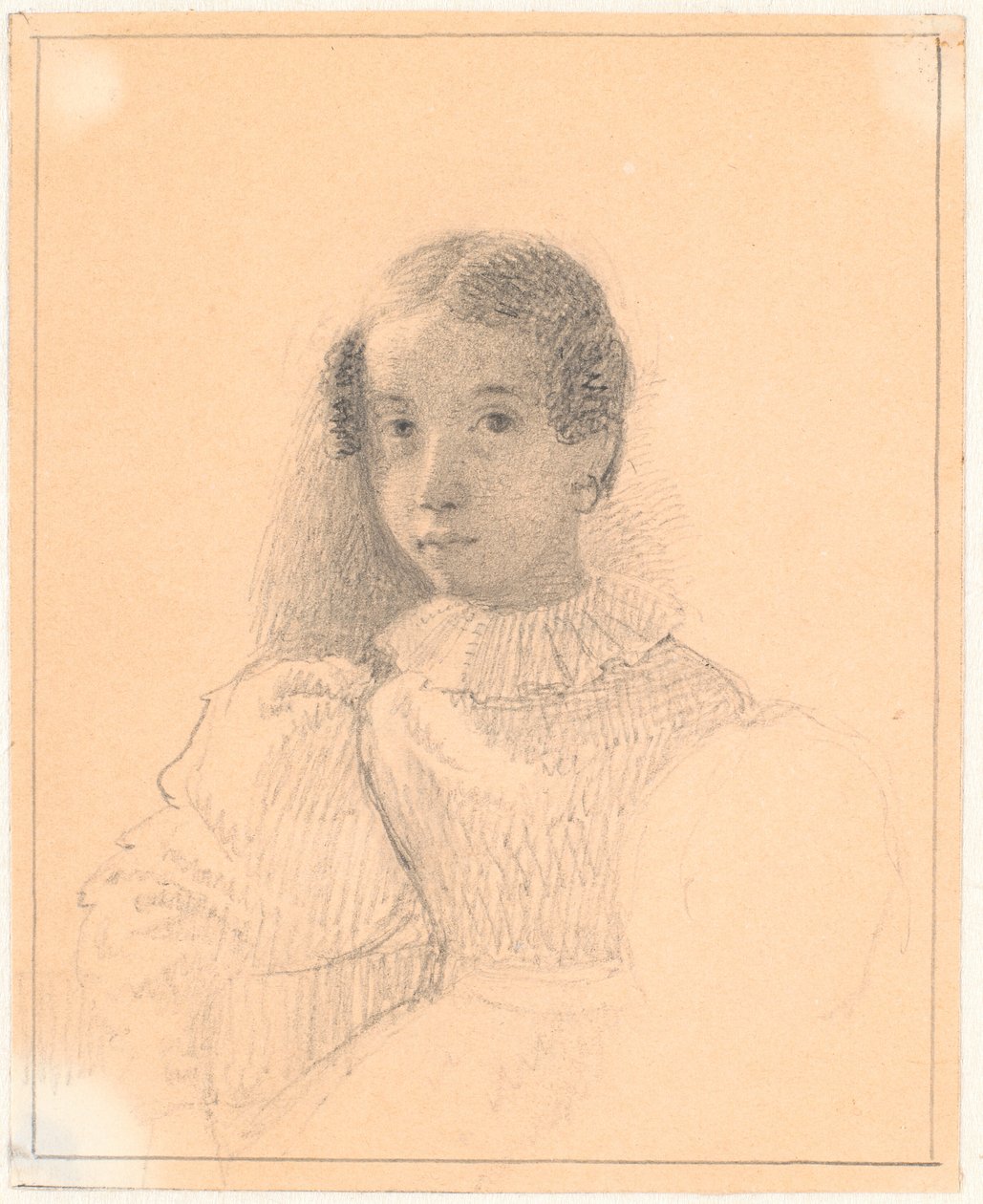Portrét Adelaide Emilie Waagepetersen od Wilhelm Marstrand