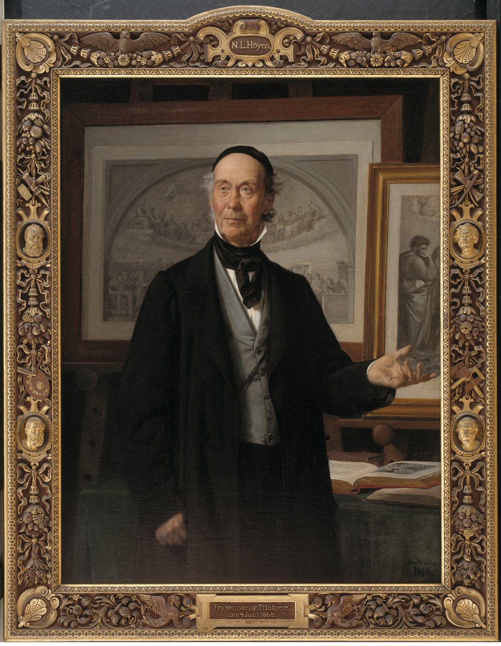 Historik umění N.L. Kopec od Wilhelm Marstrand