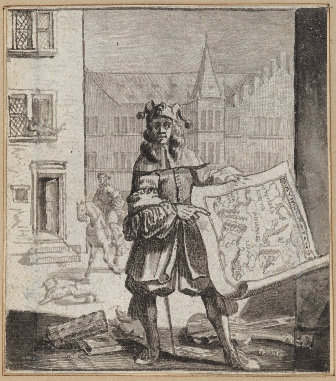 Šašek tří rud od Wilhelm Stettler