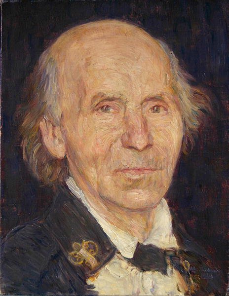 Portrét farmáře ze Schwalmu (olej na plátně) od Wilhelm Thielmann